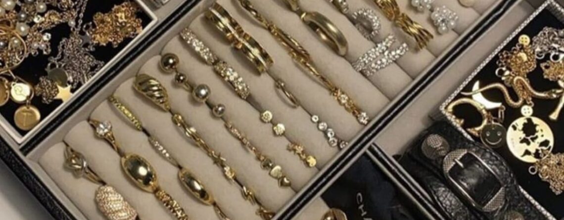 Jewelry collecting is a hobby for a woman