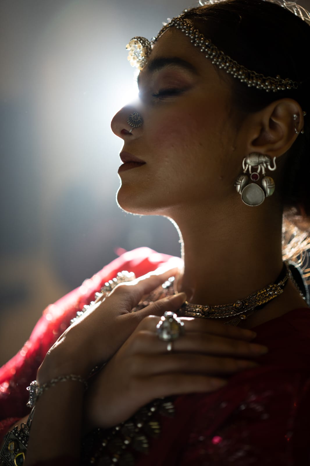 Wearing our jewelry makes her feel a deep connection within herself.