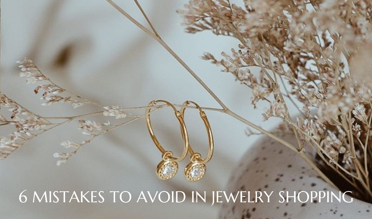 Earrings on a tree stem Golden studs